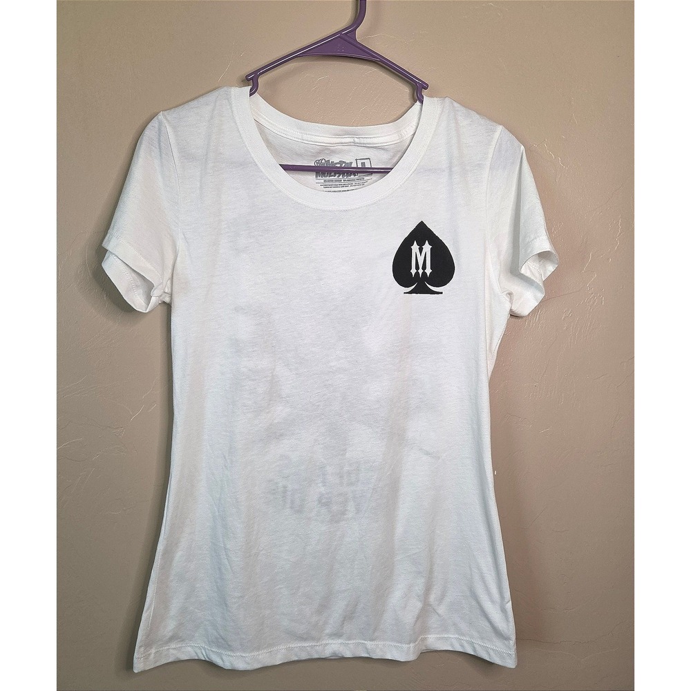 Metal Mulisha Graphic Tee White Kids L